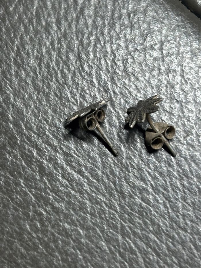 Paire de Boucles d’oreilles en argent - photo numéro 3