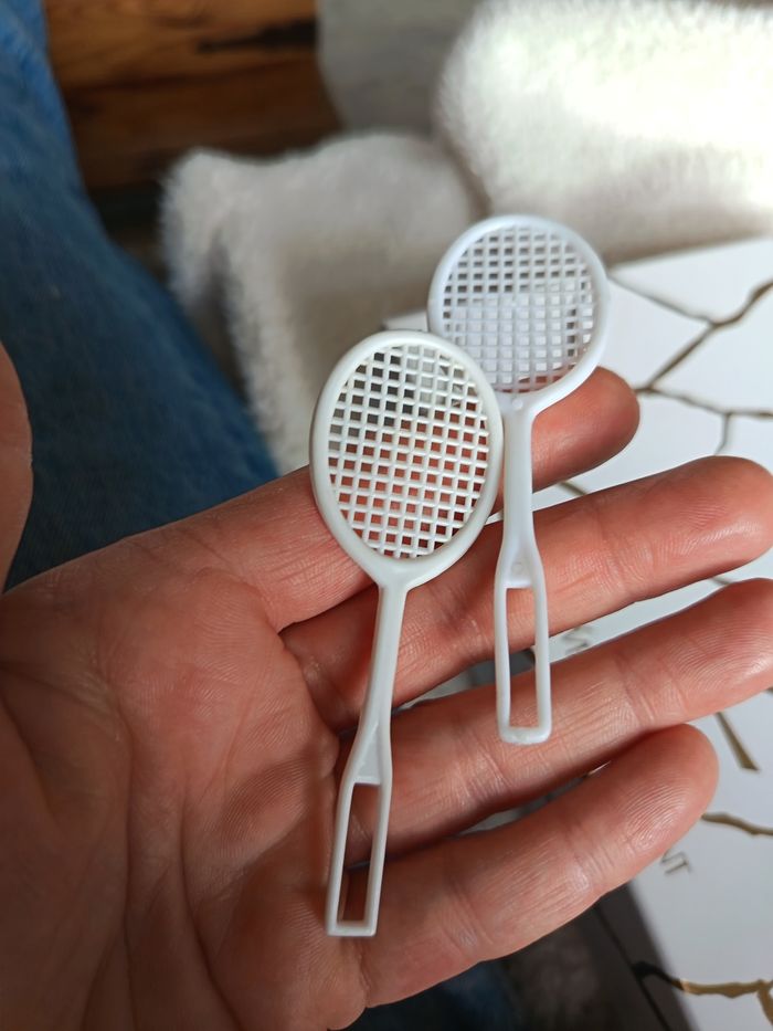 Lot de raquettes Barbie - photo numéro 2