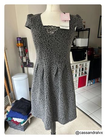 Robe noire et argentée Momo - NafNaf