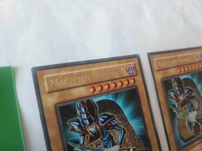 2 cartes Yu-Gi-Oh! Magicien sombre 1 ère édition dpyg-fr001 - photo numéro 5