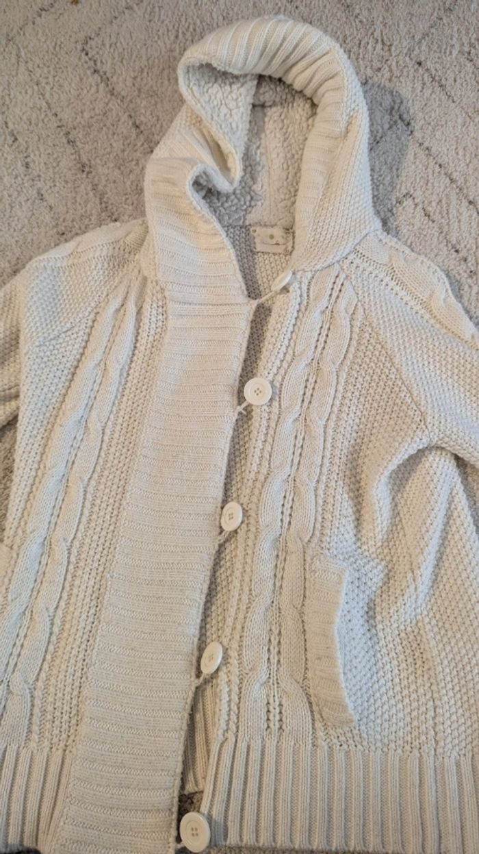 Gilet à capuche Cache cache