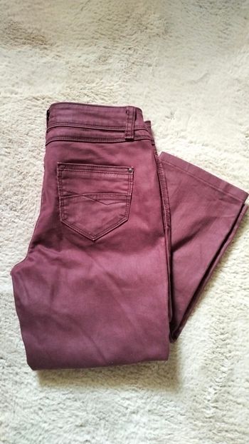 Pantalon enduit Etam