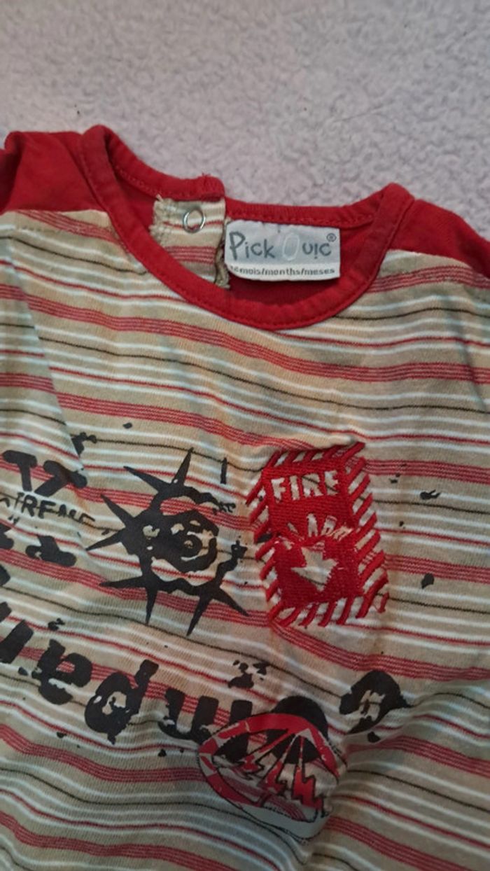 T-shirt pic ouic 1 ans - photo numéro 3