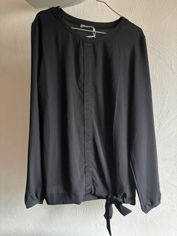 Blouse noire Geisha