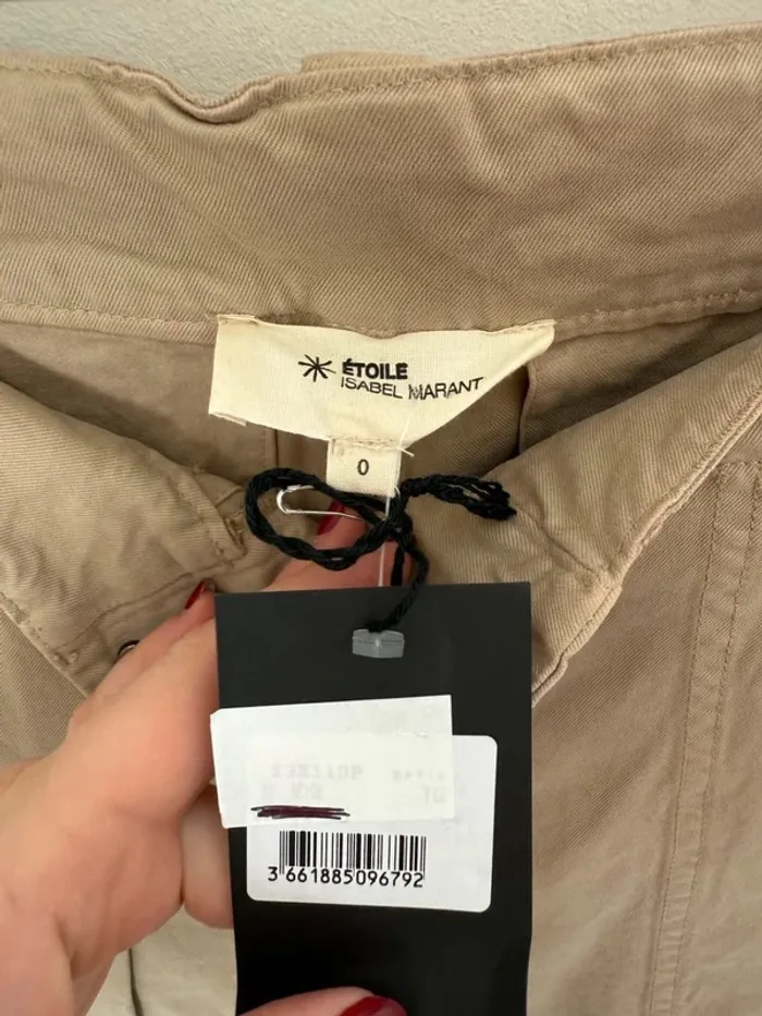 Pantalon beige Isabel Marant - photo numéro 4