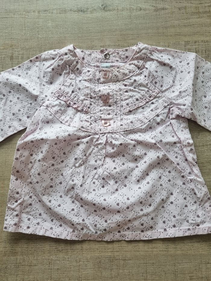 Blouse fille 6 mois - photo numéro 2