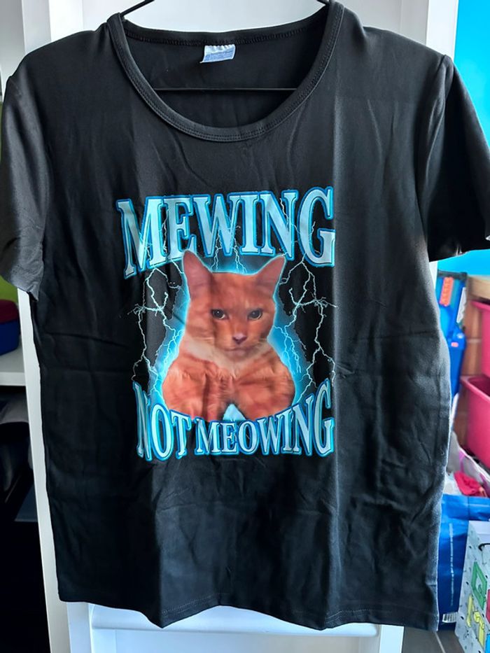 T-shirt Not Meowing  Taille L (Petit) - photo numéro 2