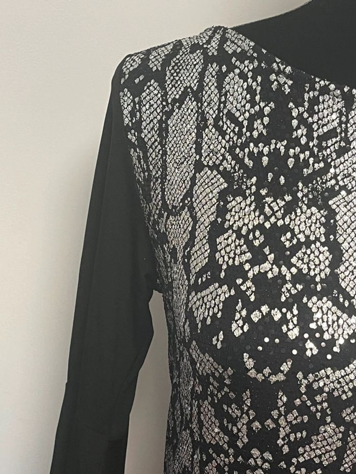 Robe noire et argent - photo numéro 3