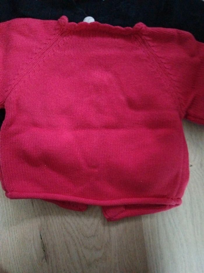 Lot 2 gilets taille 3 mois - photo numéro 3