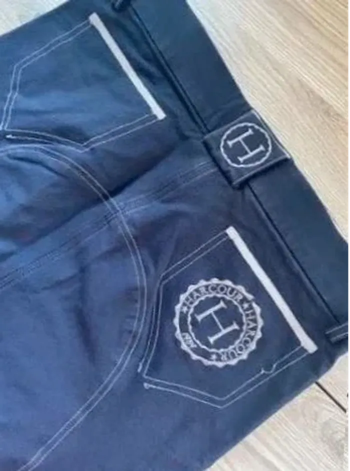 Pantalon Harcour Bleu Marine – Taille 38 – Très Bon État - photo numéro 6