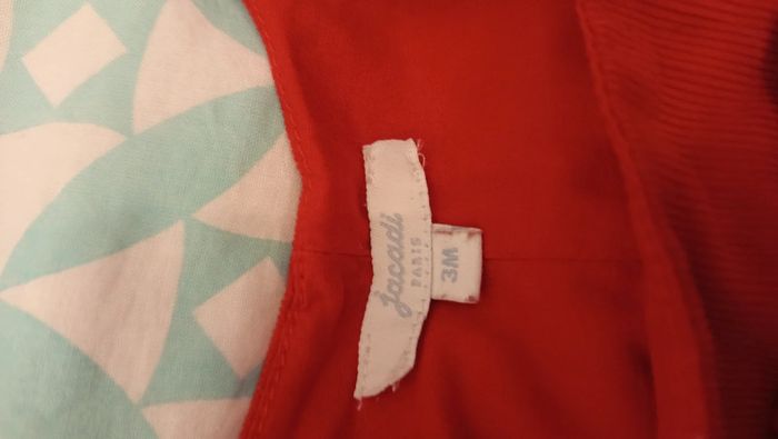 Robe rouge jacadi - photo numéro 7