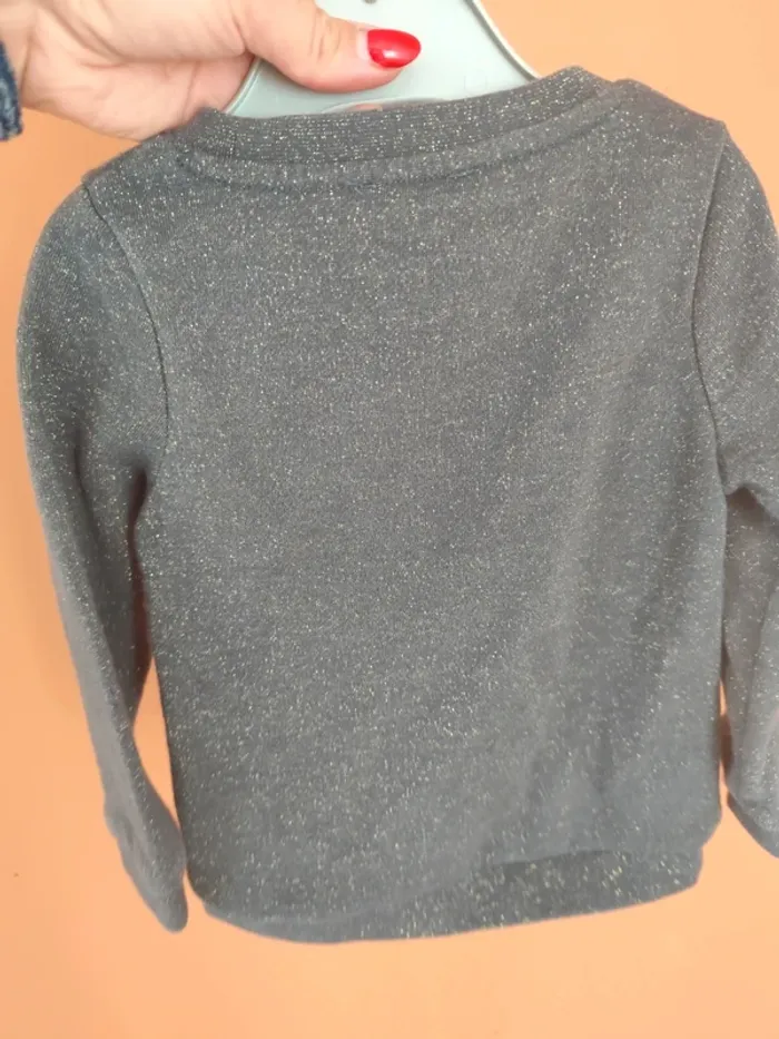Pull pailleté avec sequins 92 cms - photo numéro 3