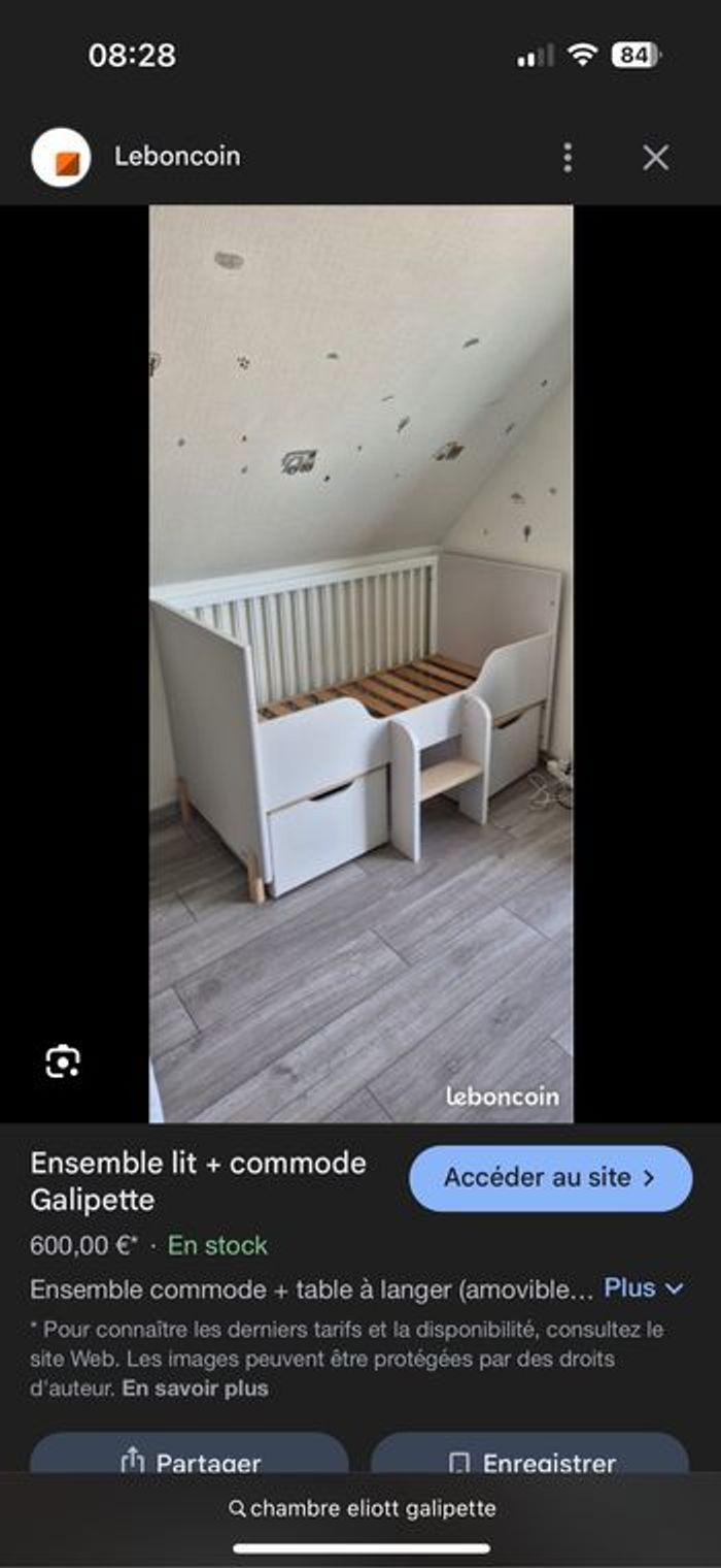 Chambre bébé Aubert Galipette Eliott - photo numéro 7