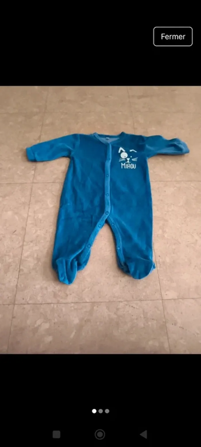 Lot pyjamas chaud - photo numéro 2