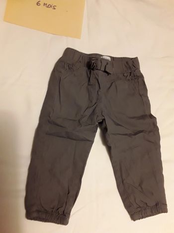 Pantalon gris foncé bébé fille ou garçon mixte 6 mois