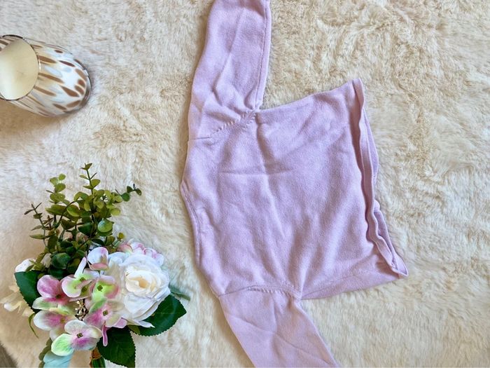 💖 Adorable gilet rose “Grain de Blé” - Taille 6 mois TBE 💖 - photo numéro 6