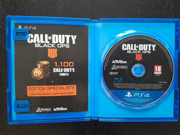Jeu vidéo Ps4 Call of Duty Black ops IIII - photo numéro 2