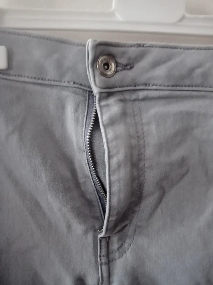 Jeans gris pour femme - photo numéro 3