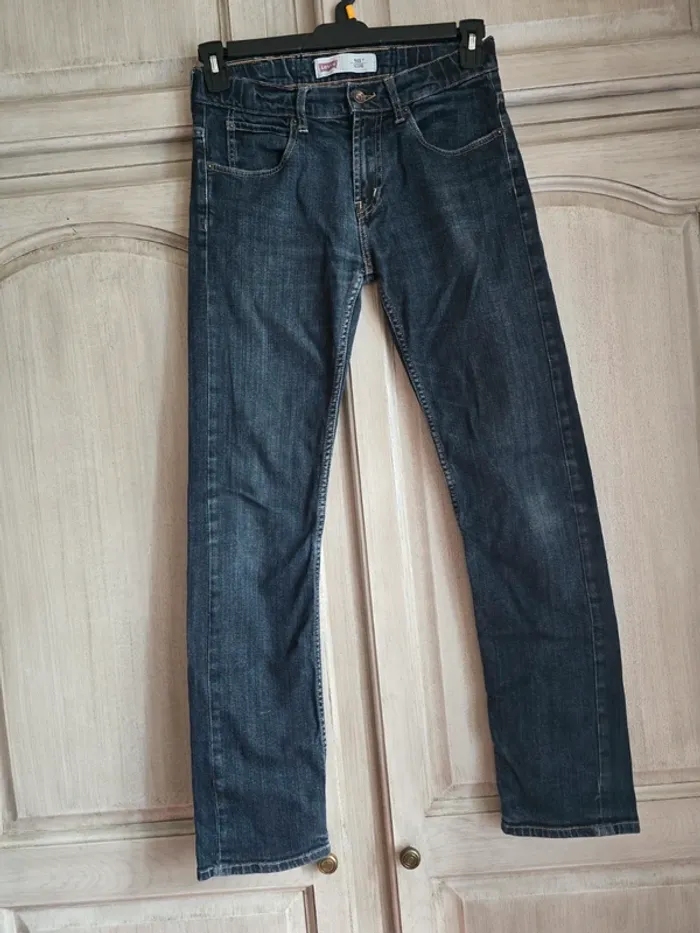 Jean levi's levis 16 ans 511 slim effet destroy