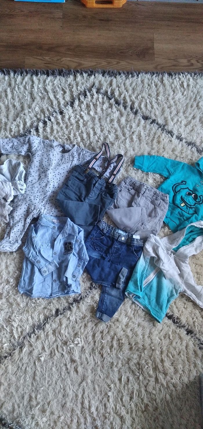 Lot 12m hiver garçon