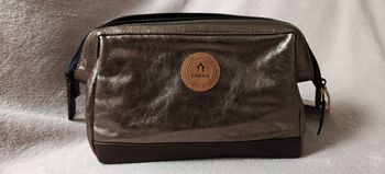 Trousse de toilette Cabaïa marron irisée 