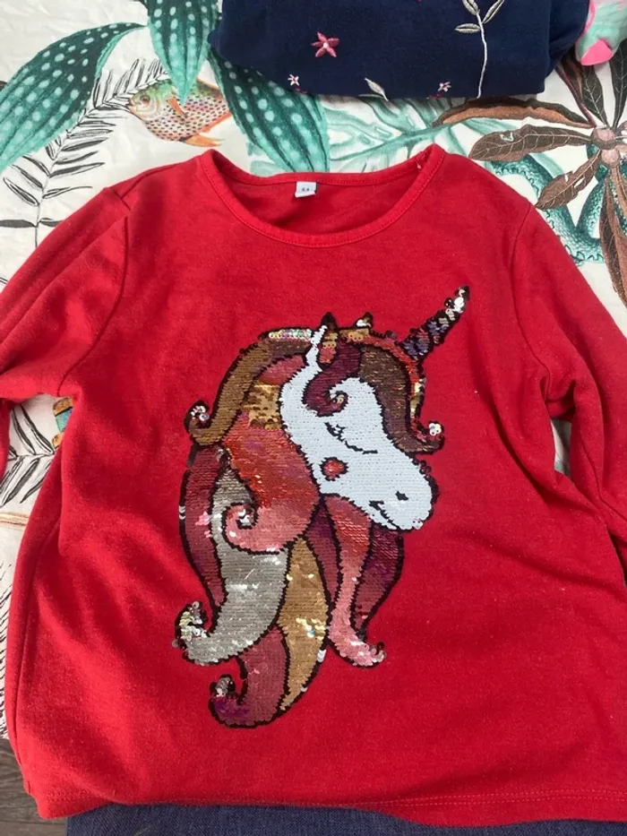 4 tee shirts ml 6 ans - photo numéro 3