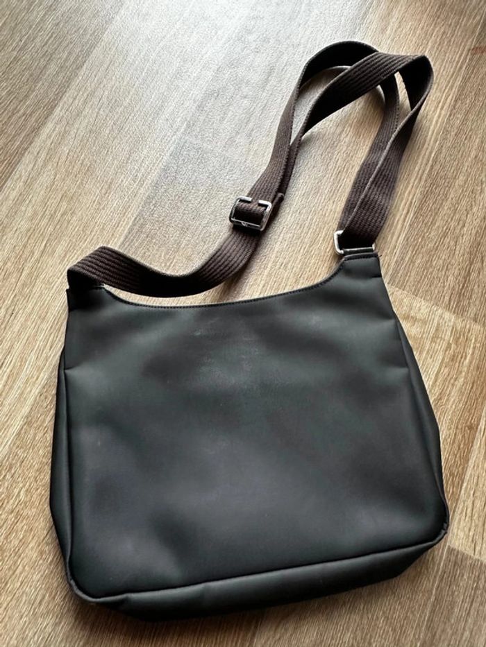 Sac longchamp en nylon et cuir - photo numéro 9