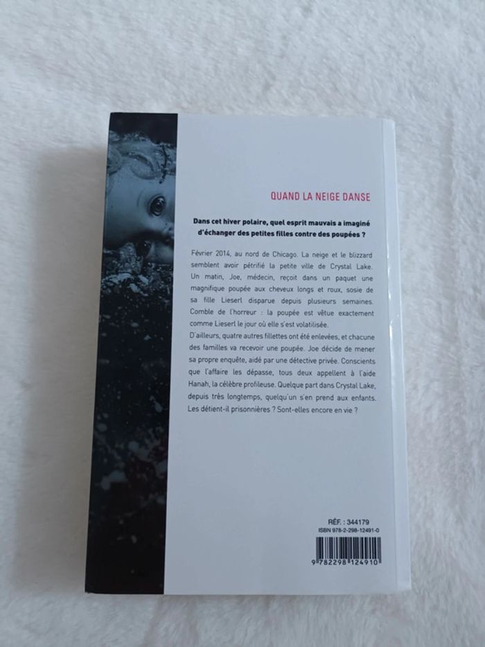 Livre Quand La Neige Danse de Sonja Delzongle - photo numéro 2