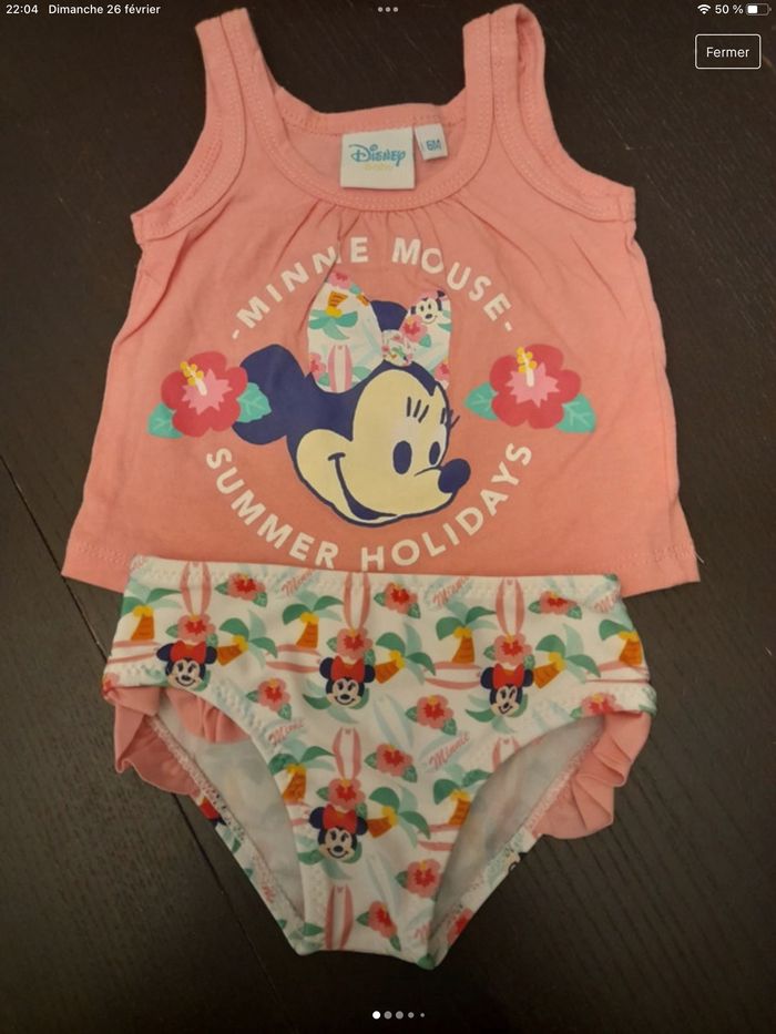 Maillot de bain 6 mois neuf fille