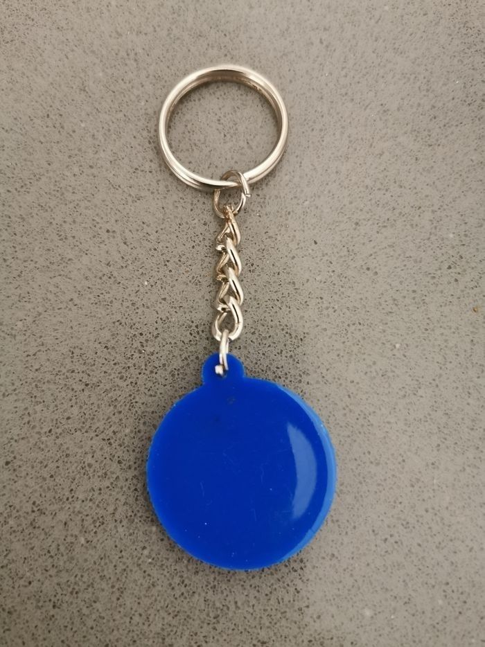 Porte clés  smiley Babybel - photo numéro 2