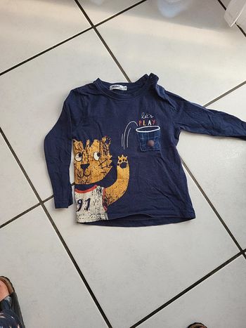 Tshirt manches longues gémo 18 mois