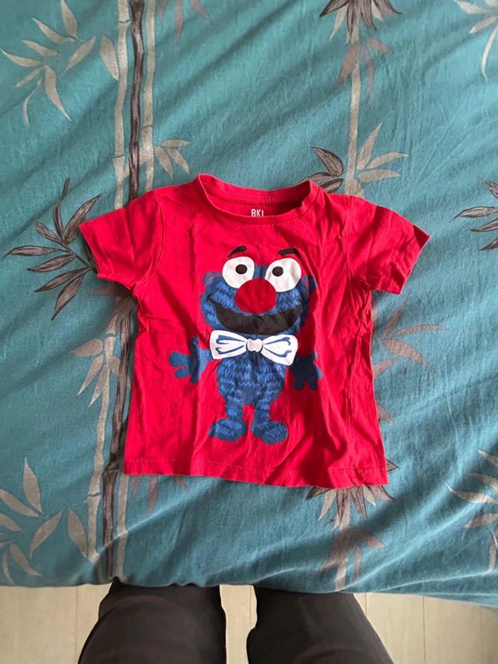 Tee shirt rouge BKL wear 4 ans