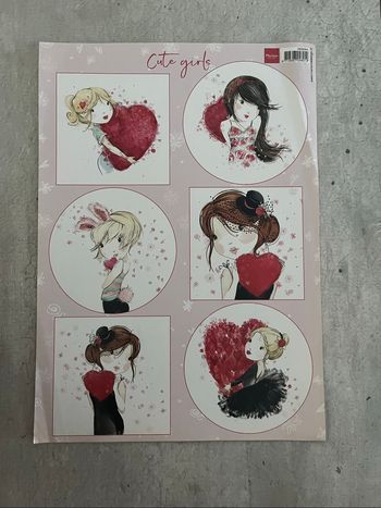 Feuille cute girls