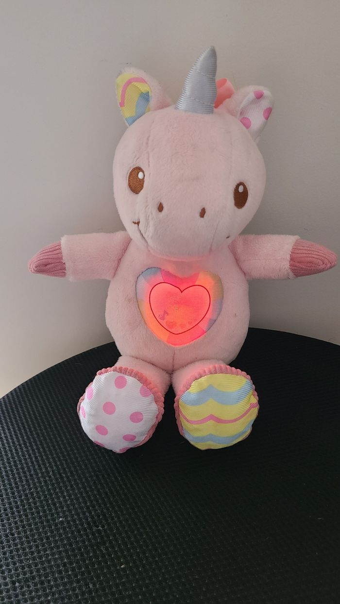 Maé, ma licorne à câliner - peluche licorne - photo numéro 3