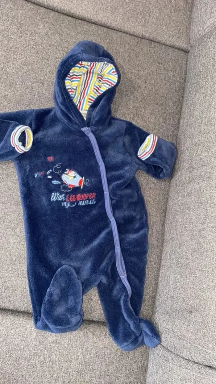 Sur pijama,grenouillère chaude