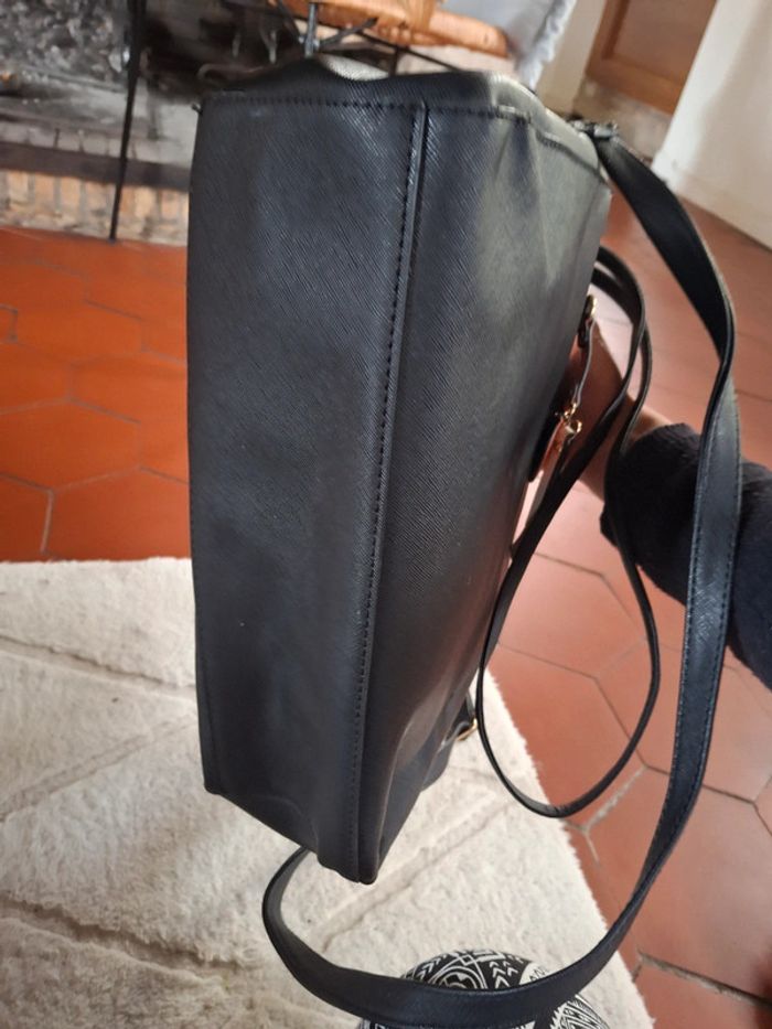 Magnifique sac à main femme noir gemo - photo numéro 3