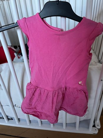 Robe rose Petit bateau