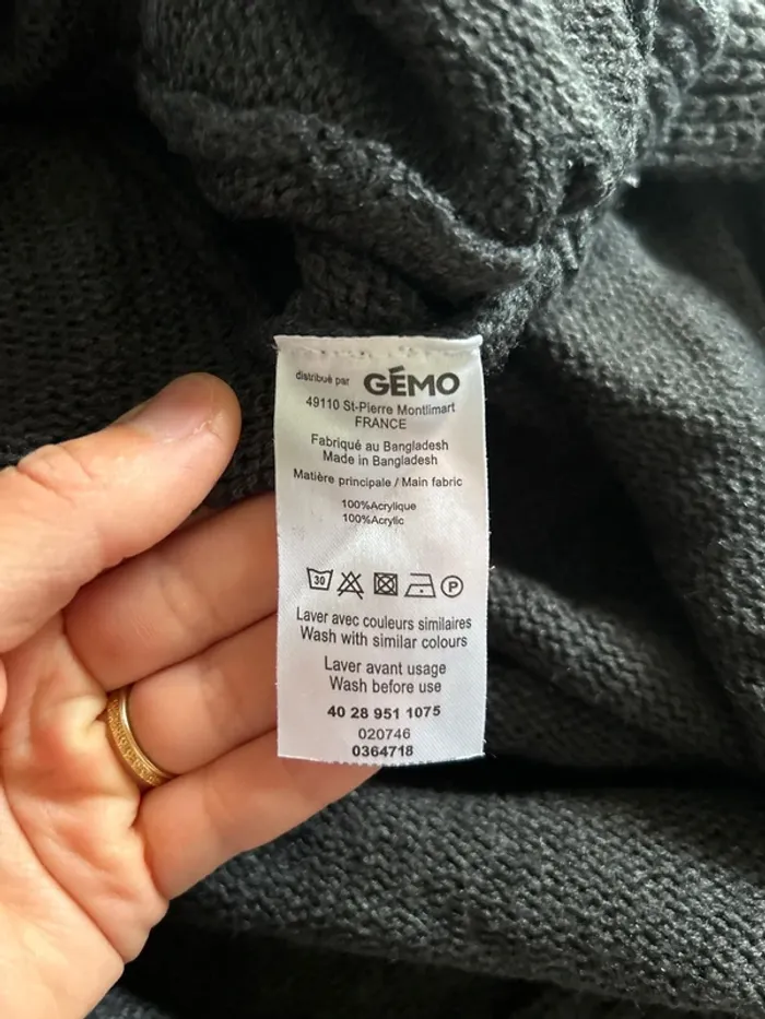 Poncho femme, taille unique - photo numéro 3