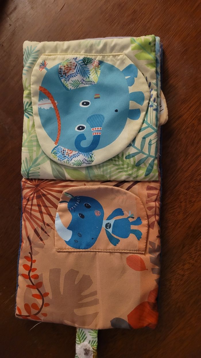 Livre d'éveil tissu - photo numéro 4