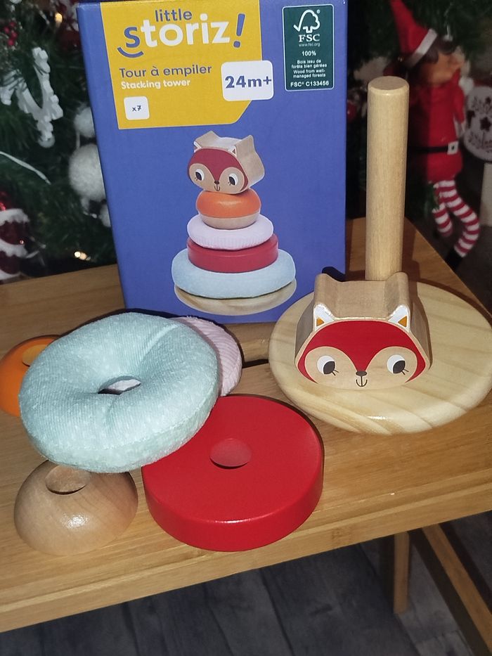 🎄 Little Storiz Tour empilable Petit renard Culbuto - photo numéro 2