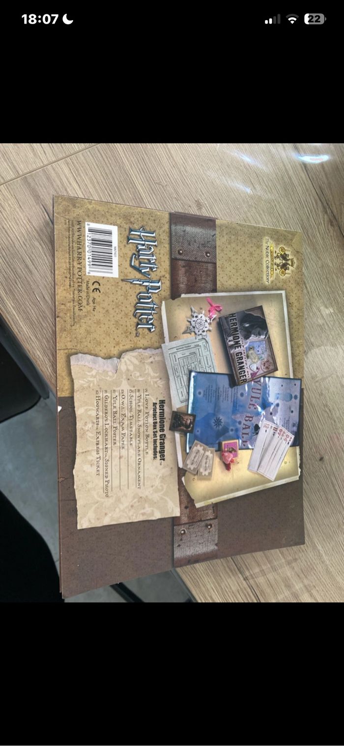 Coffret de collection hermione Granger - photo numéro 2