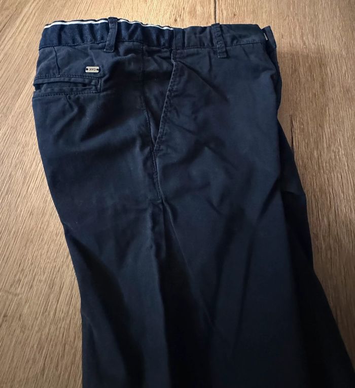 Pantalon slack fit chino ikks taille 10 ans comme neuf - photo numéro 11