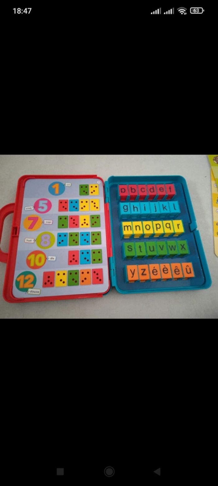 Jeu apprentissage lecture écriture - photo numéro 2