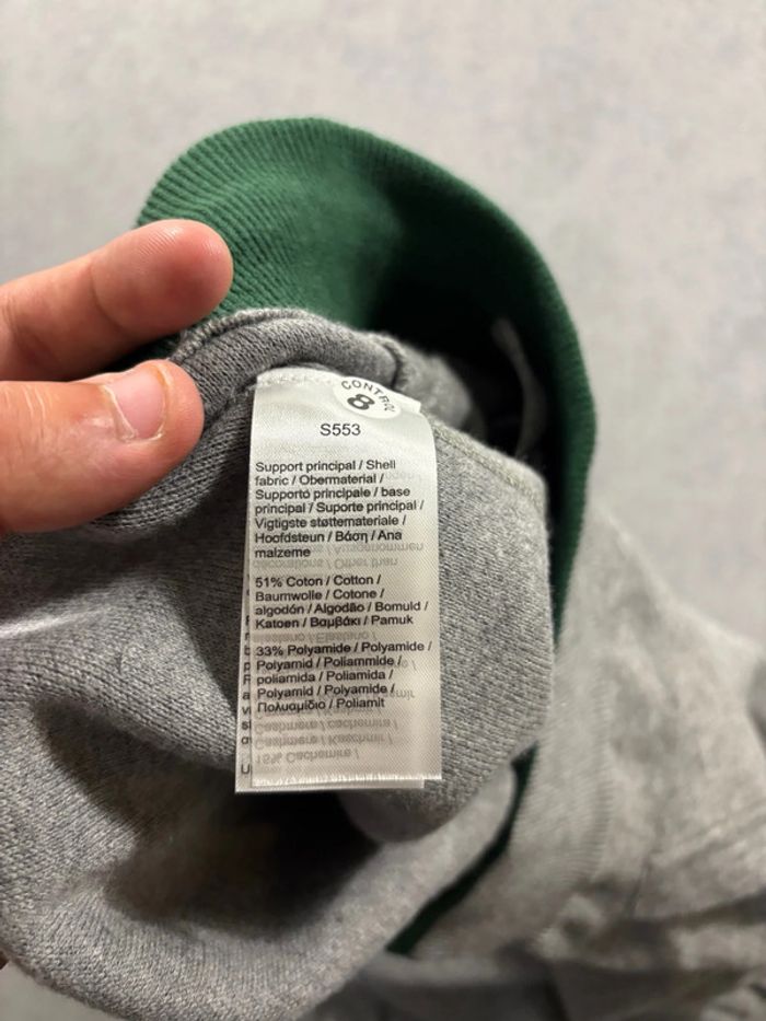 Jogging Gris Lacoste Taille XS Cachemire / Coton - photo numéro 6