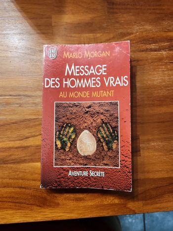 Livre : Message des hommes vrais