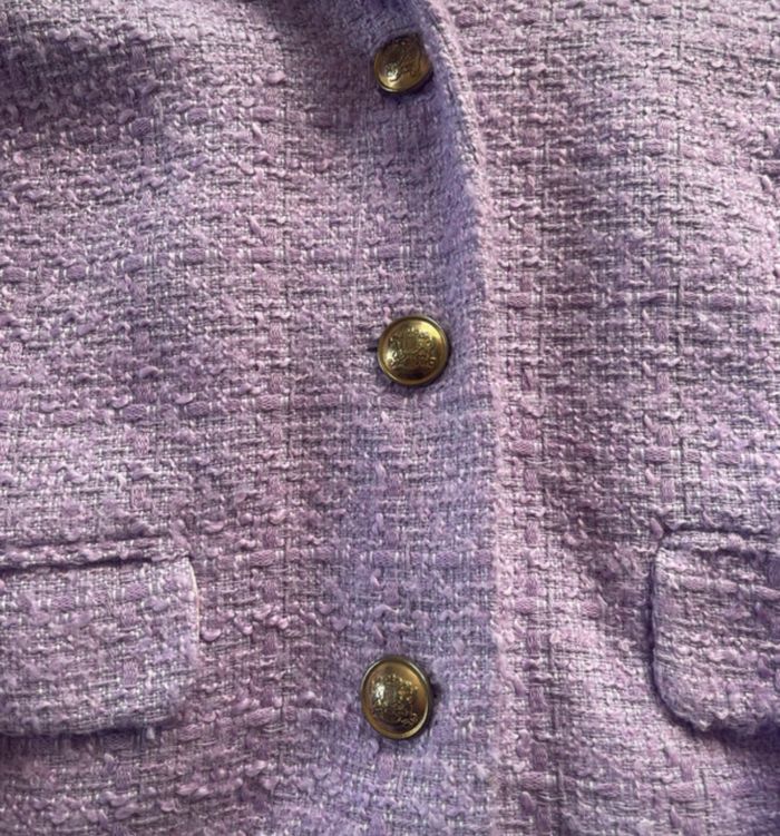 Blazer Zara mauve - photo numéro 2