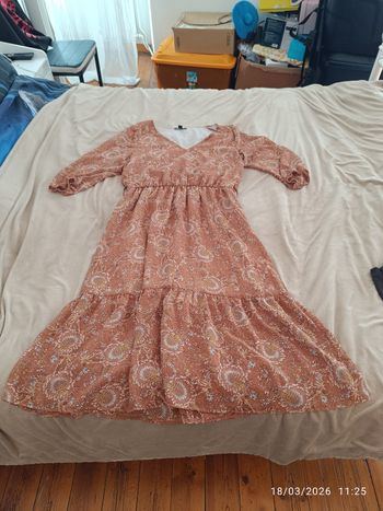 Robe femme marron taille 40