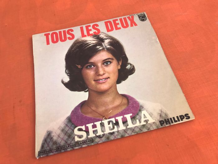 Vinyle 45 tours Sheila Tous les deux (1965) Philips 437.128 BE - photo numéro 7