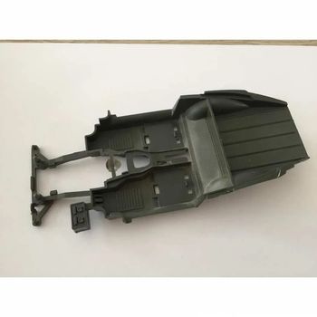 Châssis intérieur pièce détachée miniature jaguar type E 1961 1/18 burago #A15