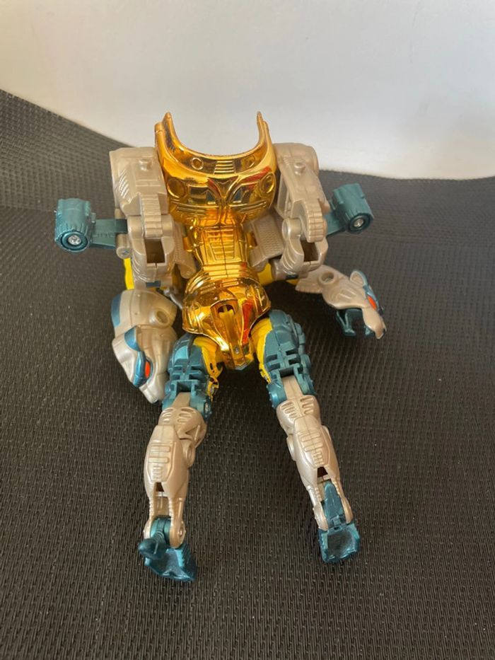 Transformers figurine robot panthère Beast Wars Cheetor deluxe transmetals Kenner 1997 vintage. - photo numéro 8